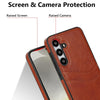 For Samsung Galaxy S24 5G Litchi Leather Skin Card Slots Phone Case(Brown)