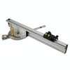 Woodworking Pusher Slide Ruler Woodworking Table Saw Measuring Tool, Style:Copper Handle + 450mm  Limit
