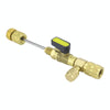 19pcs / Set Air Conditioning Valve Core Remover with Wrench(Gold)