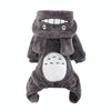 Grey Coral Fleece Dog Coat, XL (Chinchilla/Small Dog)