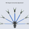 Quick Release Bracket Rear-Hanging Fishing Rod Antenna Pole(Blue)