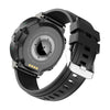 M68 Plus 1.52 inch Round Screen 2 in 1 Bluetooth Earphone Smart Watch, 512MB Memory Support Health Monitoring(Black)