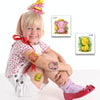 50 PCS Children Cartoon Animal Flower Arm Sticker Water Transfer Tattoo Sticker(W-072)