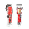 WMARK NG-407 Rechargeable Transparent Hair Clipper With Base LED Display, EU Plug