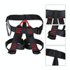 Outdoor Climbing Waist Protection Anti-fall Escape Safety Belt(Black)