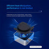 T8Plus Alder Lake-N100 4K Dual Band WIFI Bluetooth Office Game Portable Mini PC, Spec: 16G 128G US Plug