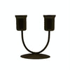 Small U Black U-shaped Iron Candle Holder Home Dinner Romantic Candle Holder Ornament