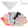 Pet Triangle Bib, Cartoon Cat & Dog Scarf (Style 11)