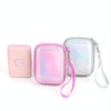 For FUJIFILM Instax Mini EVO  Link LiPlay PU Leather Camera Bag  With Wrist Strap(Phantom Purple)
