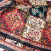 180 X 85cm  Women Cotton And Linen Scarf Retro Splicing Bohemian Printed Silk Shawl SL1906-022