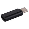 8 Pin Female to USB-C / Type-C Male Metal Shell Adapter(Black)