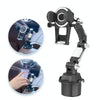 Universal Long Tube 3 Joints Adjustable Car Water Cup Position Cell Phone Holder(S0666A Silver)