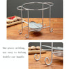 Stainless Steel Pot Rack Single Alcohol Dry Pot Skewers Shabu-Shabu, Style:With Cover
