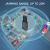 6-Band Mobile Phone Signal Jammer 20m, GPS, WiFi, LoJack (JAX-121A-6C)