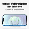 Folding 3 In 1 Wireless Charger For iPhone, Galaxy, Huawei, Xiaomi, LG, HTC and Other QI Standard Smart Phones (White)
