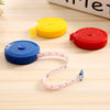 4 PCS 1.5m Cute Plastic Mini Automatic Retractable Tape Measure(Random Color Delivery)