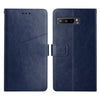 For Asus ROG Phone 3 Y Stitching Horizontal Flip Leather Phone Case(Blue)