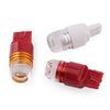 10pcs T20 3157 DC12V / 0.24W / 0.02A / 60LM Car LED Brake Light, Shell Random Color Delivery (Red Light)