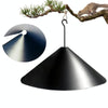 14" Black Squirrel Baffle Bird Feeder Guard (For Poles & Hangers)