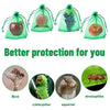 100pcs /Pack  Fruit Protection Bag Anti-Insect And Anti-Bird Net Bag 13 x 18cm(Green)
