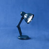 Flower Shape LED Mini Magnetic Table Lamp Foldable Bedside Night Light(09A Blue)