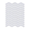 24pcs /Bag Wavy Shaped Safety Bathtub Non-Slip Sticker, Specification:  1.3 x 18cm(Transparent)