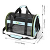 FUNADD Foldable Pet Carrier Bag, Blue - Small Dog/Cat Tote