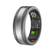 R18 SIZE 8 Smart Ring, Support Heart Rate / Blood Oxygen / Sleep / Multiple Sports Modes(Black)