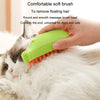 Pet Spray Massage Comb, Dog & Cat Grooming Brush (Yellow)