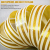 2.5cm x 5m  Golden Tile Gap Tape Waterproof PVC Self Adhesive Sticker(Laser)