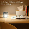Portable Keychain Light Camping EDC Flashlight Rechargeable Mini Lantern With Magnet(Black)
