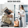 CaseMe-Me60 Multi-functional Anti-theft Swipe Passport Wallet(Brown)