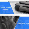 Boodun Bicycle Gloves Long Finger Cycling Glove Sports Outdoor Elastic Touch Screen Gloves, Size: L(Silver)