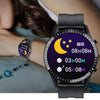 I9 1.3 Inch Heart Rate/Blood Pressure/Blood Oxygen Monitoring Watch, Color: Black Steel