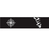 D-864 Compass Pattern Car Modified Decorative Sticker(Black)