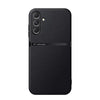 For Samsung Galaxy A36 Litchi Leather Magnetic Full Coverage Shockproof Phone Case(Black)