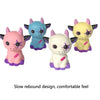 2 PCS TTPU1094 Slow Rebound Cow Animal Decompression Toy(Blue)