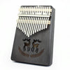 Wooden Portable Thumb Piano(Couple Deer)