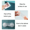 Pair Lock 10 PCS/Pack Children Drawer Anti-opening Cabinet Door Refrigerator Safety Lock