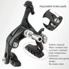 Meroca Bicycle Aluminum Alloy C Brake, Color: Black Single Rear