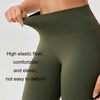 High-waisted Hip-lifting Elastic Quick-drying Yoga Sports Flared Pants, Size: XXL()
