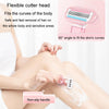 5-layer Blades Shaver Women Whole Body Leg Hair Shaving Armpit Hair Razor, Color: Long Handle Pink