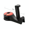 Car Multifunctional Rear Headrest Mobile Phone Hook(Second Generation Silver)