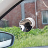 Car Auto 360 Degree Adjustable Baby View Mirror Rear Baby Safety Convex Mirror, Diameter: 85mm(White)