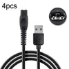 For Philips Electric Shaver PQ888 889 4pcs 5V USB Charging Cable