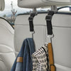 A62 Automobile Stroller Storage Hooks Car Multifunctional Seat Rear Hangers(Black)