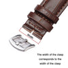 3 PCS 316L Stainless Steel Watch Buckle Watch Accessories, Color: 20mm IP Black