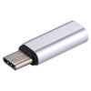 8 Pin Female to USB-C / Type-C Male Metal Shell Adapter(Silver)