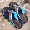 MK-3399 Men Beach Non-slip Flip Flops, Size: 39-40(Blue)