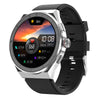 BM01 1.45 inch Silicone Band IP68 Waterproof Smart Watch Support Bluetooth Call / NFC(Silver)